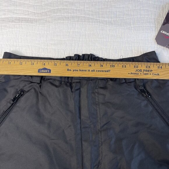 NEW Suisse Sport Snow Ski Snowboard Pants SZ 14 Youth Black Unisex - Picture 9 of 12